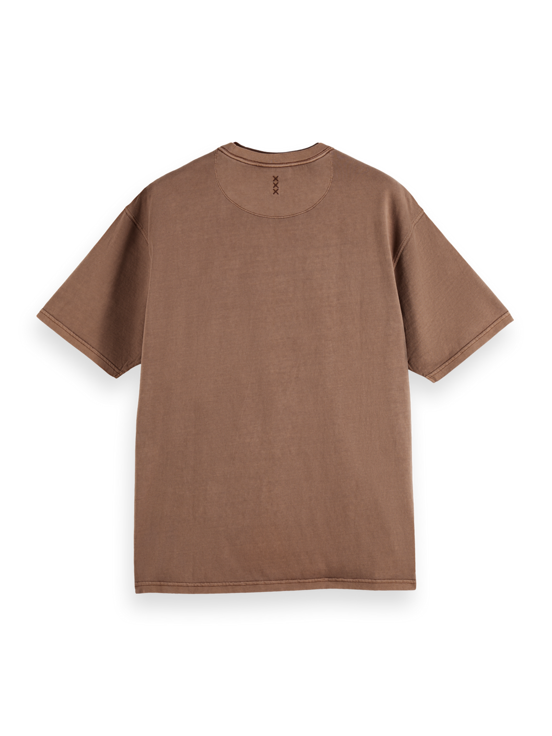 Relaxed-fit 3 crosses garment-dyed T-shirt
