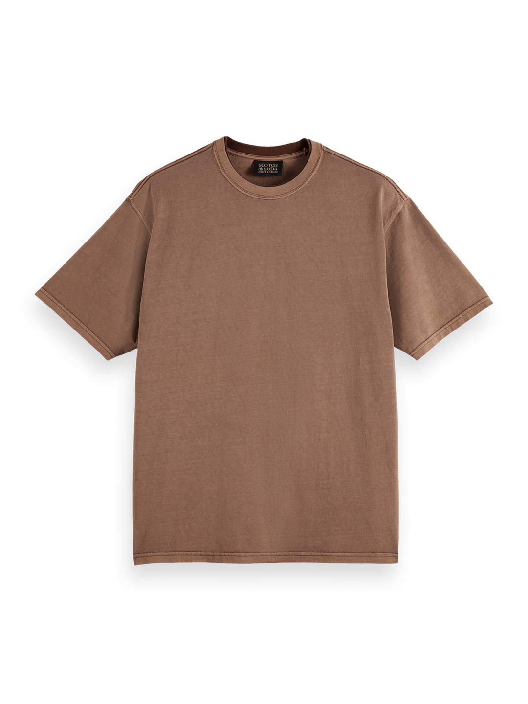 Relaxed-fit 3 crosses garment-dyed T-shirt