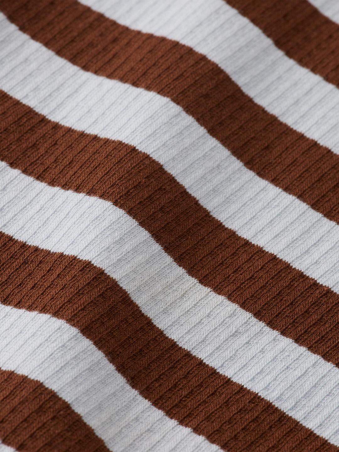 Relaxed-fit waffle striped T-shirt