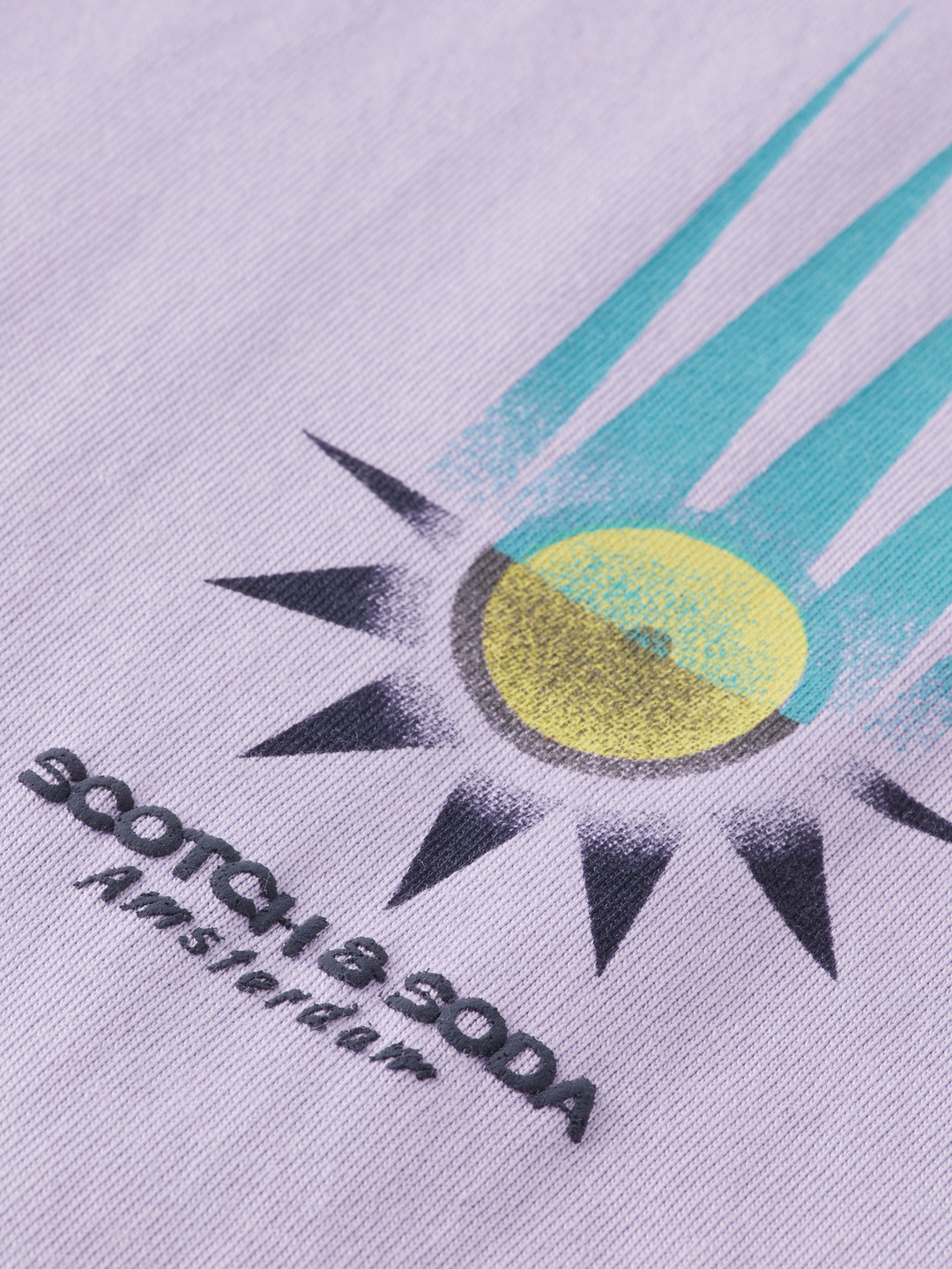 Loose fit front chest artwork T-shirt