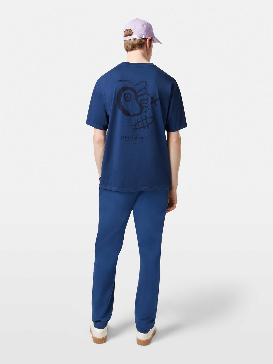 Relaxed fit front and back artwork T-shirt