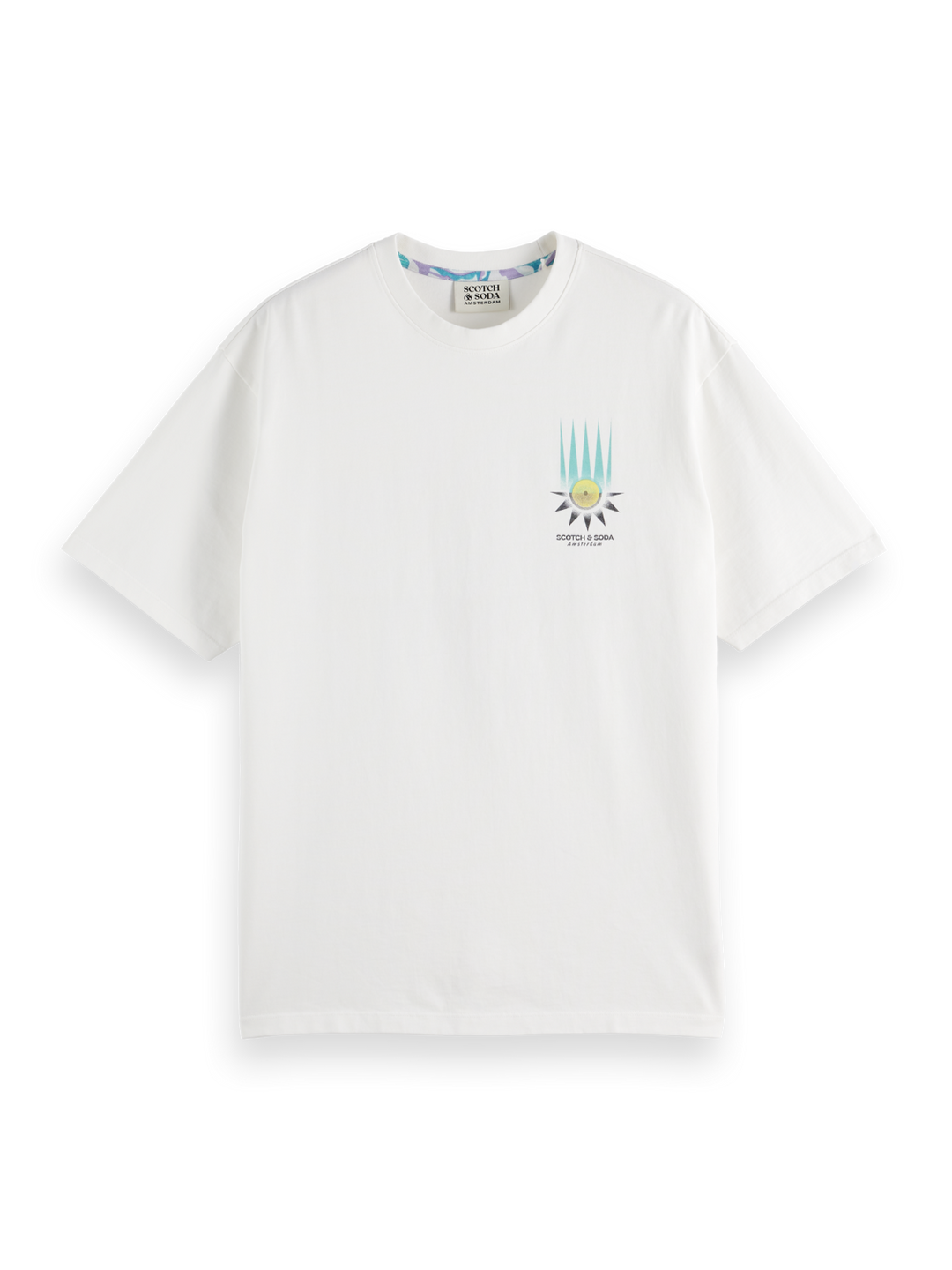 Relaxed-fit front and back artwork T-shirt