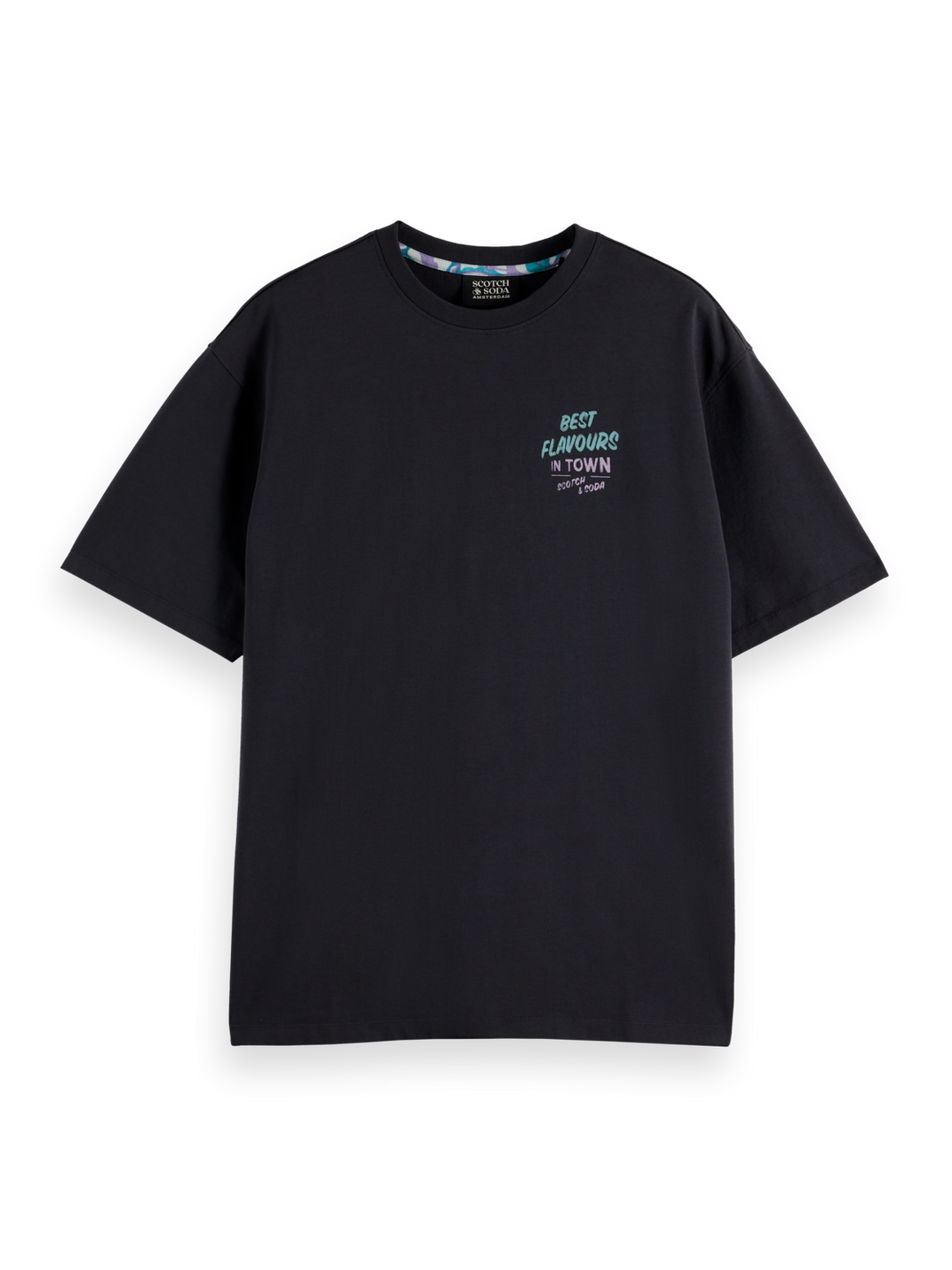 Relaxed-fit front and back artwork T-shirt