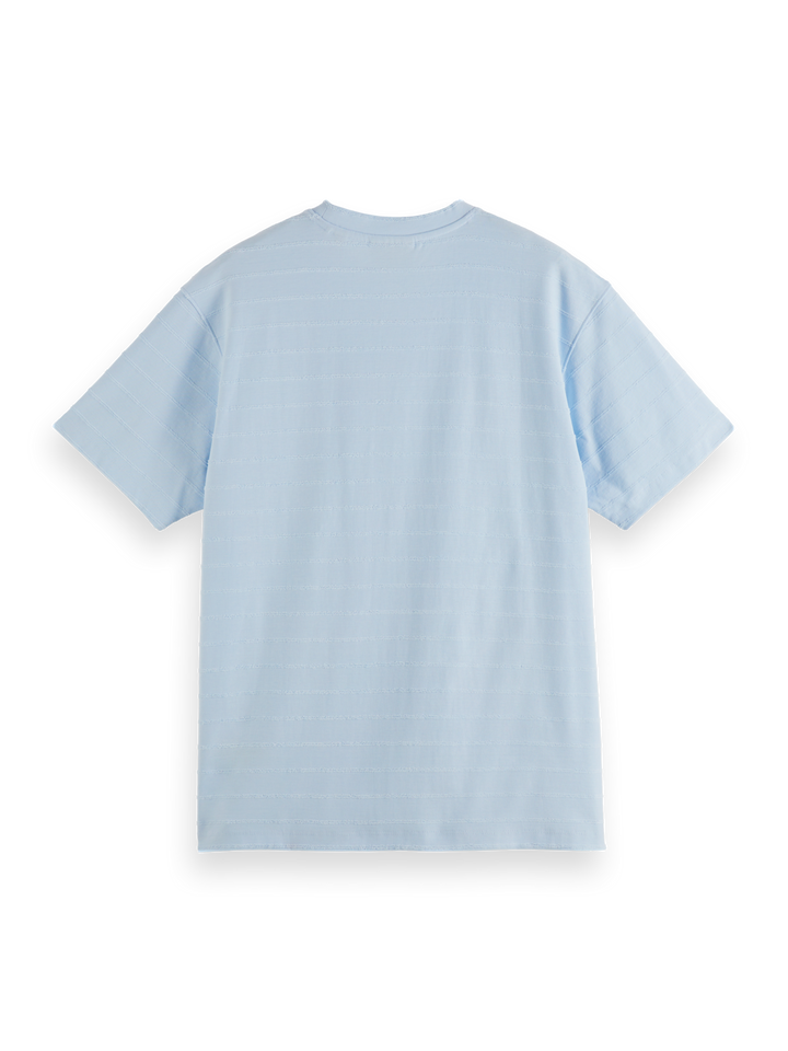 Relaxed-fit towelling striped T-shirt