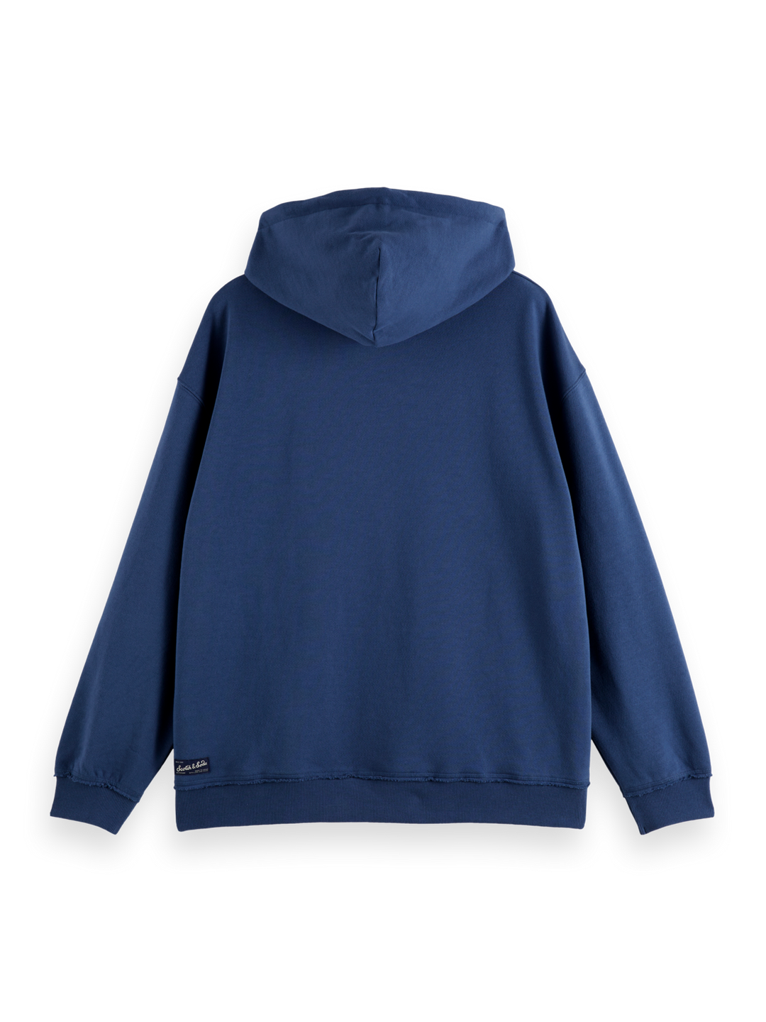 Loose fit applique hoodie