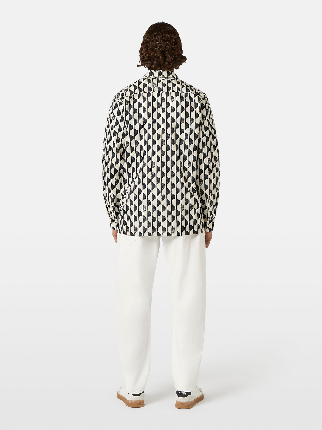 Regular-Fit Geo Print Shirt