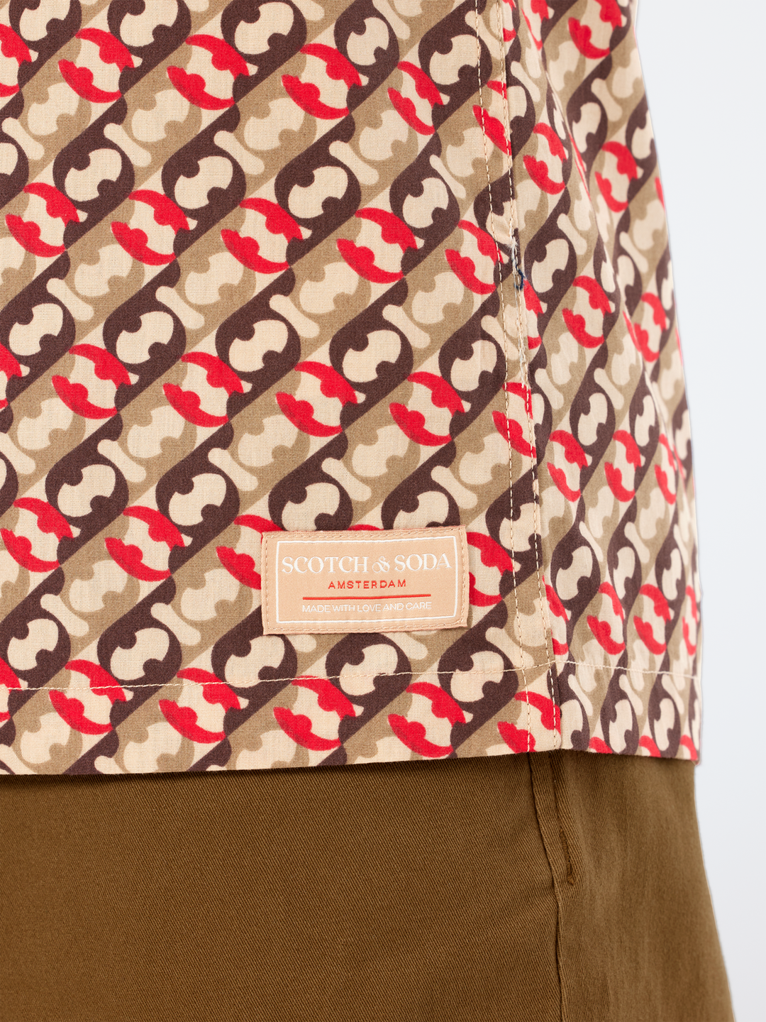 Regular-Fit Geo Print Shirt