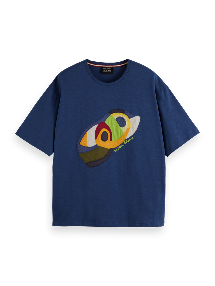 Loose fit applique T-shirt