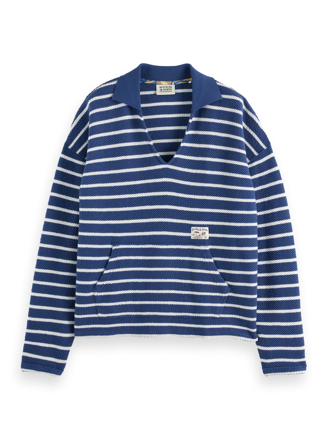 Loose fit loop terry sweatshirt