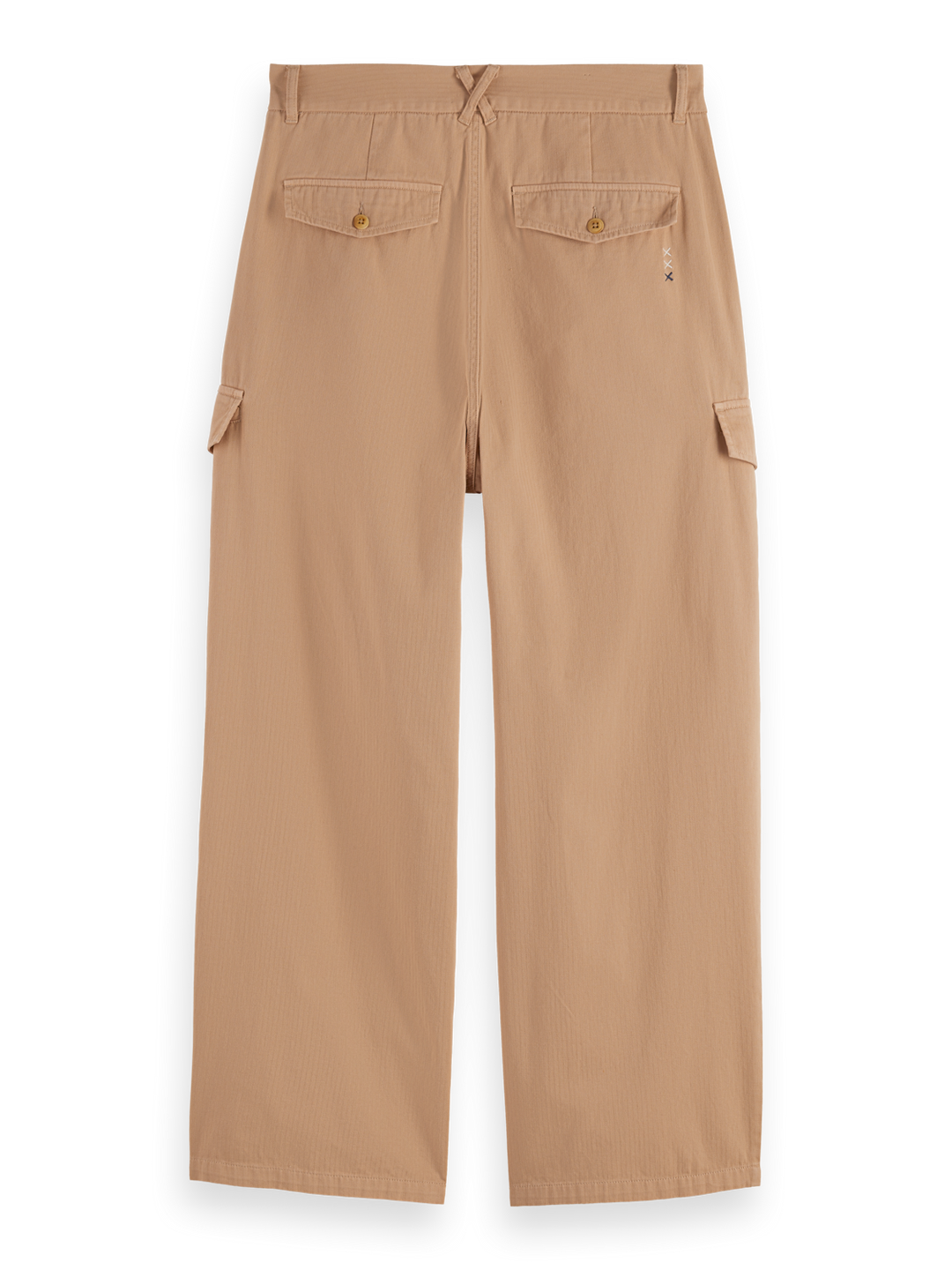 Daze - garment-dyed herringbone cargo pant