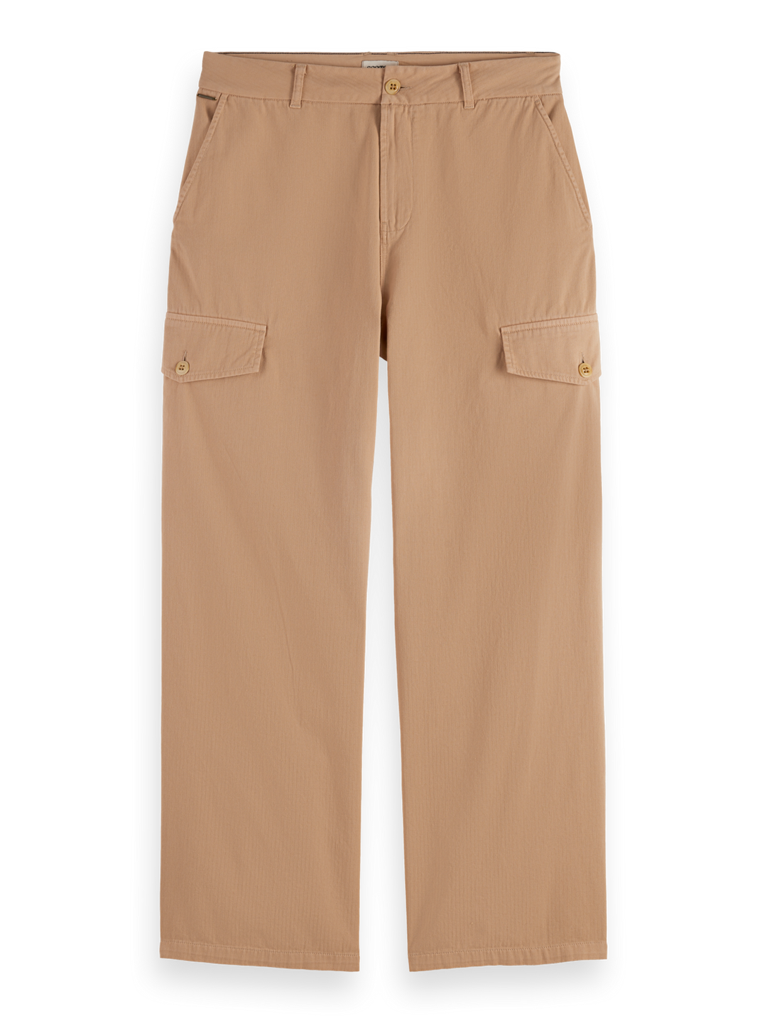 Daze - garment-dyed herringbone cargo pant