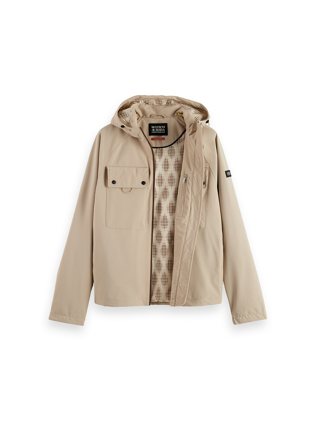 Lightweight Hooded Softshell Jacket