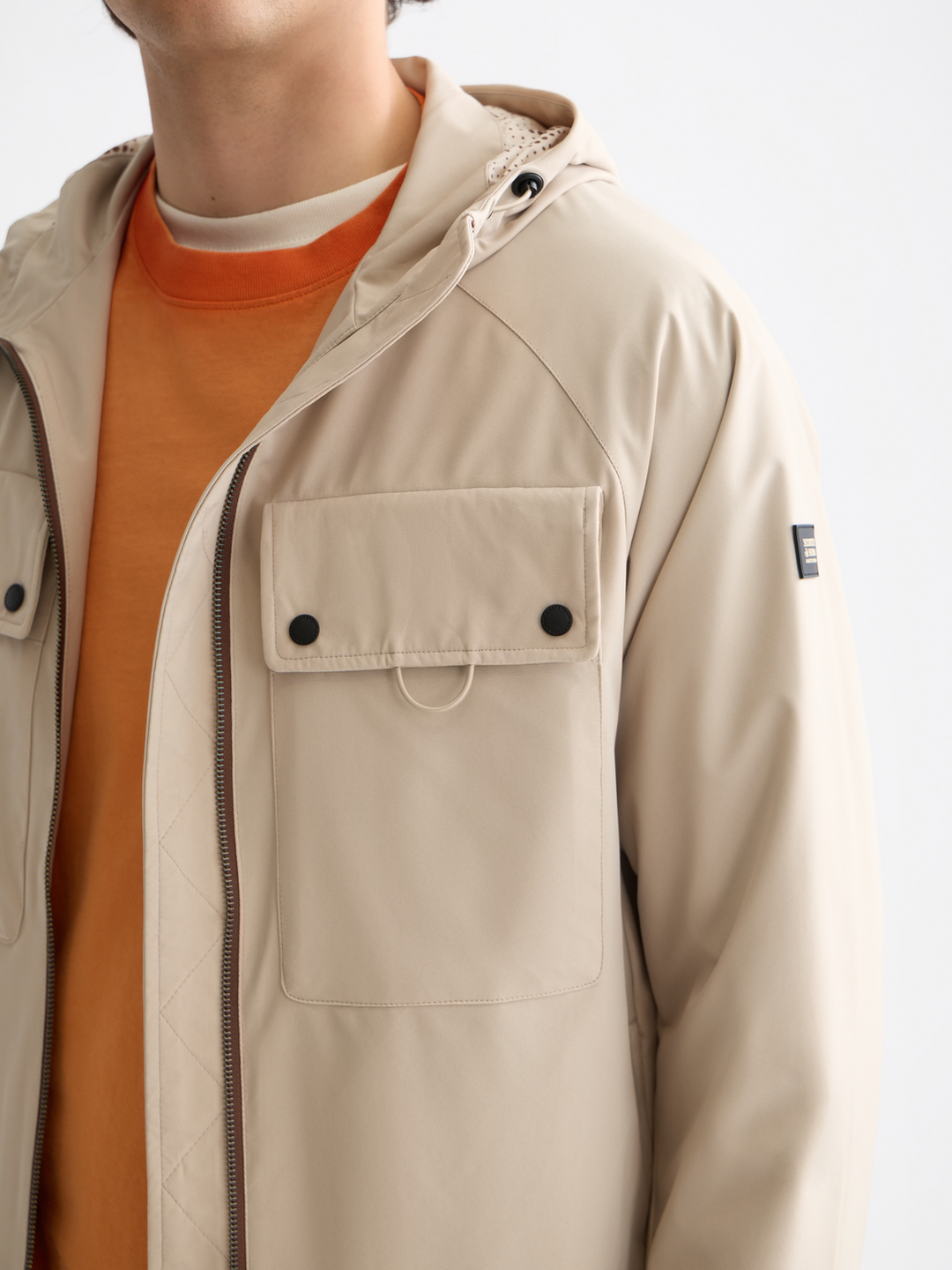 Lightweight Hooded Softshell Jacket