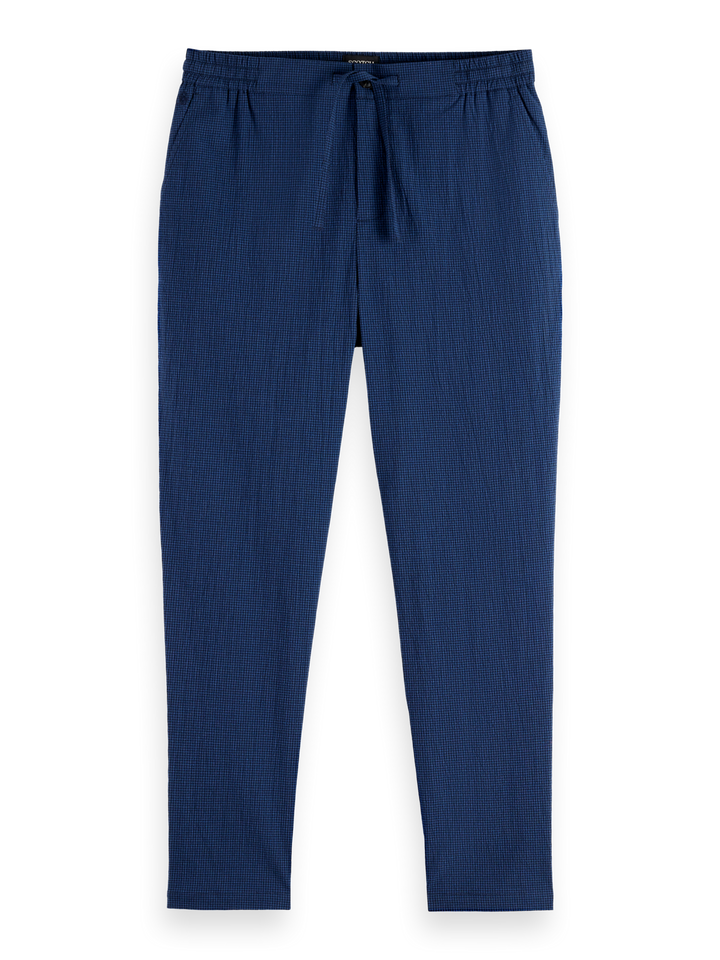 Finch Cotton Blend Seersucker Jogger