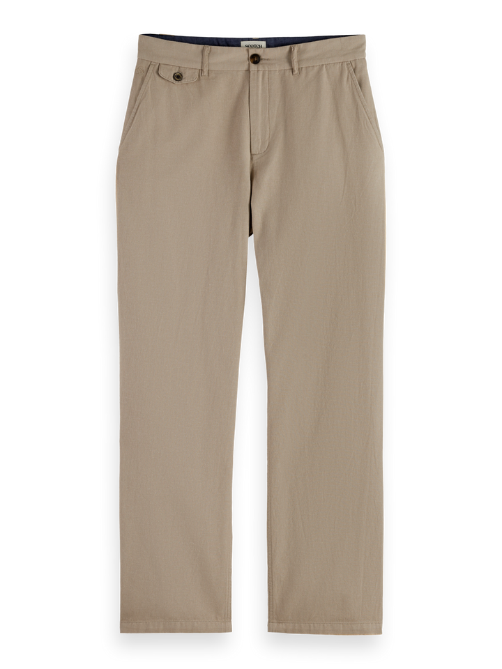 Otis Cotton Linen Twill Chinos
