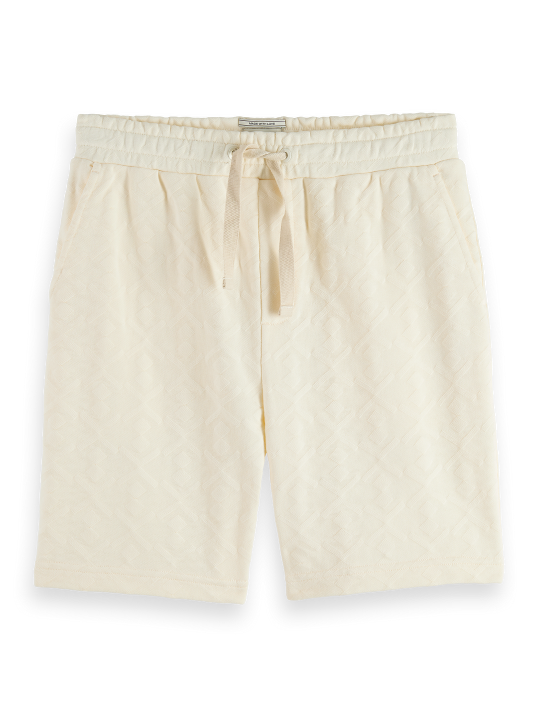 Jacquard terry sweatshorts