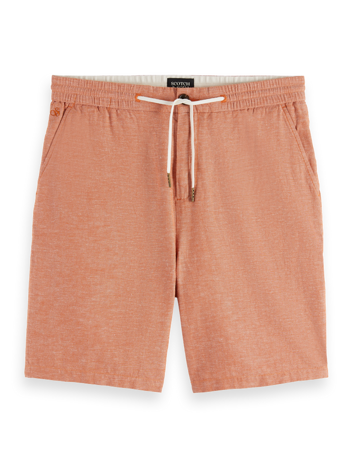 Seasonal core-Fave-Cotton linen bermuda