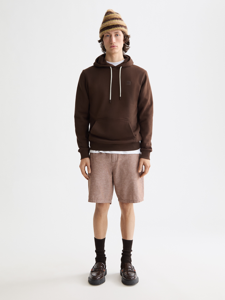 Seasonal core-Fave-Cotton linen bermuda