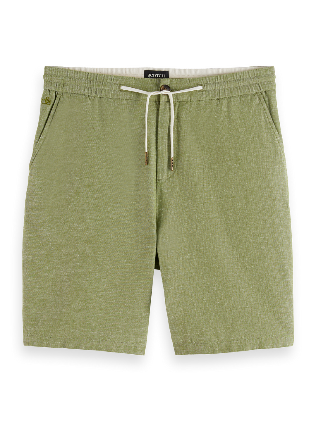 Seasonal core-Fave-Cotton linen bermuda