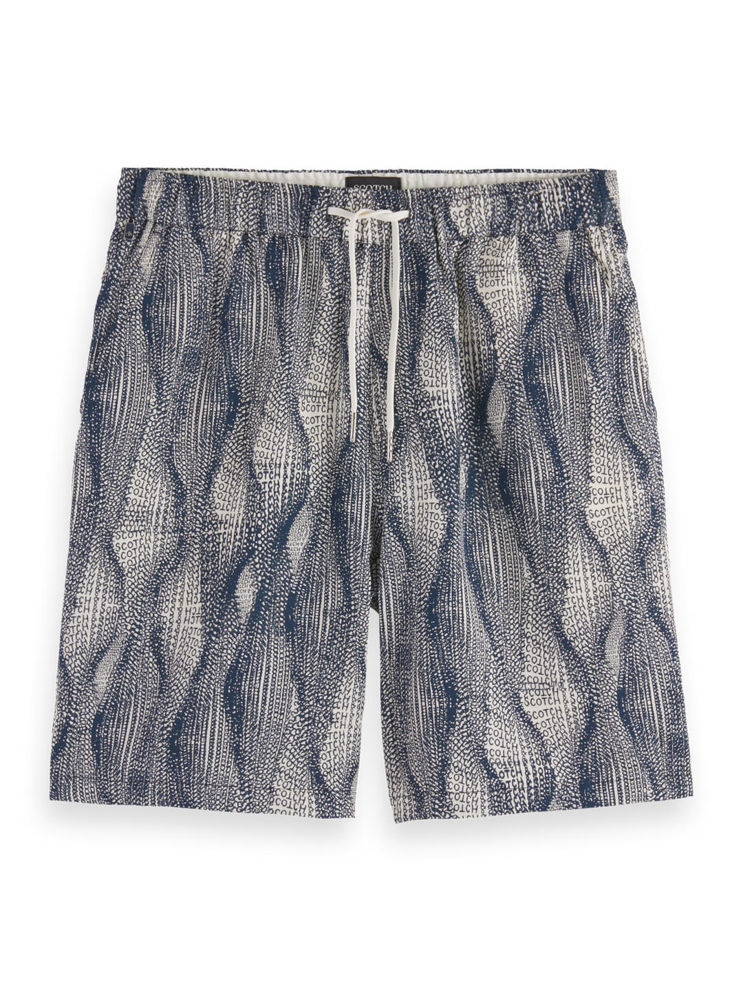 Fave printed tencel relaxed fit bermuda short