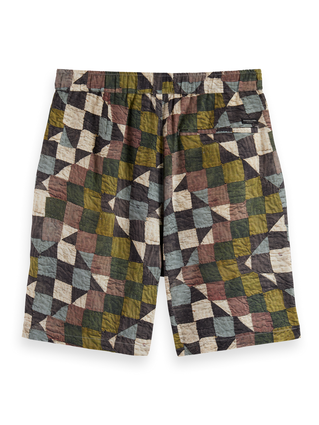 Fave printed tencel relaxed fit bermuda short