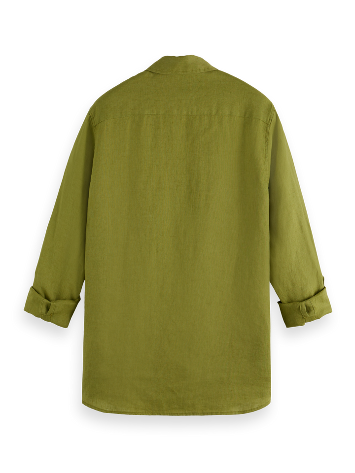Seasonal core-Regular-fit linen shirt
