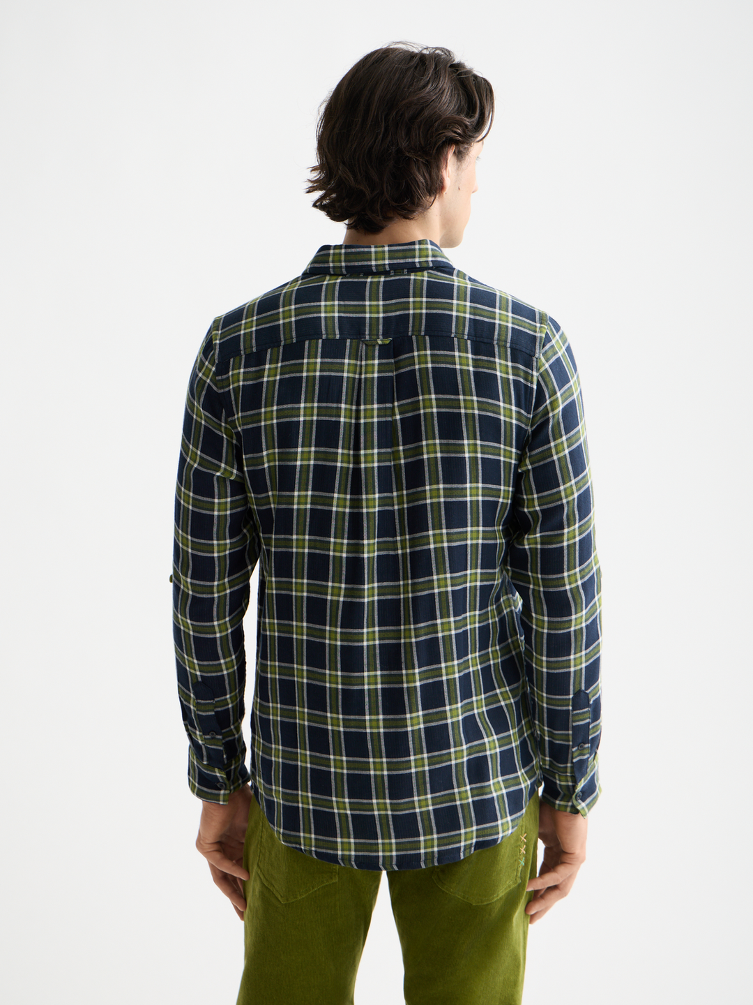 Double-face regular fit shirt