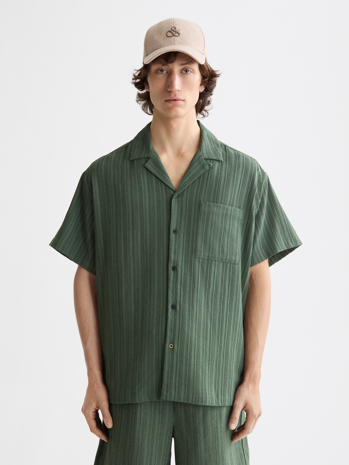 Striped Short Sleeve Shirt