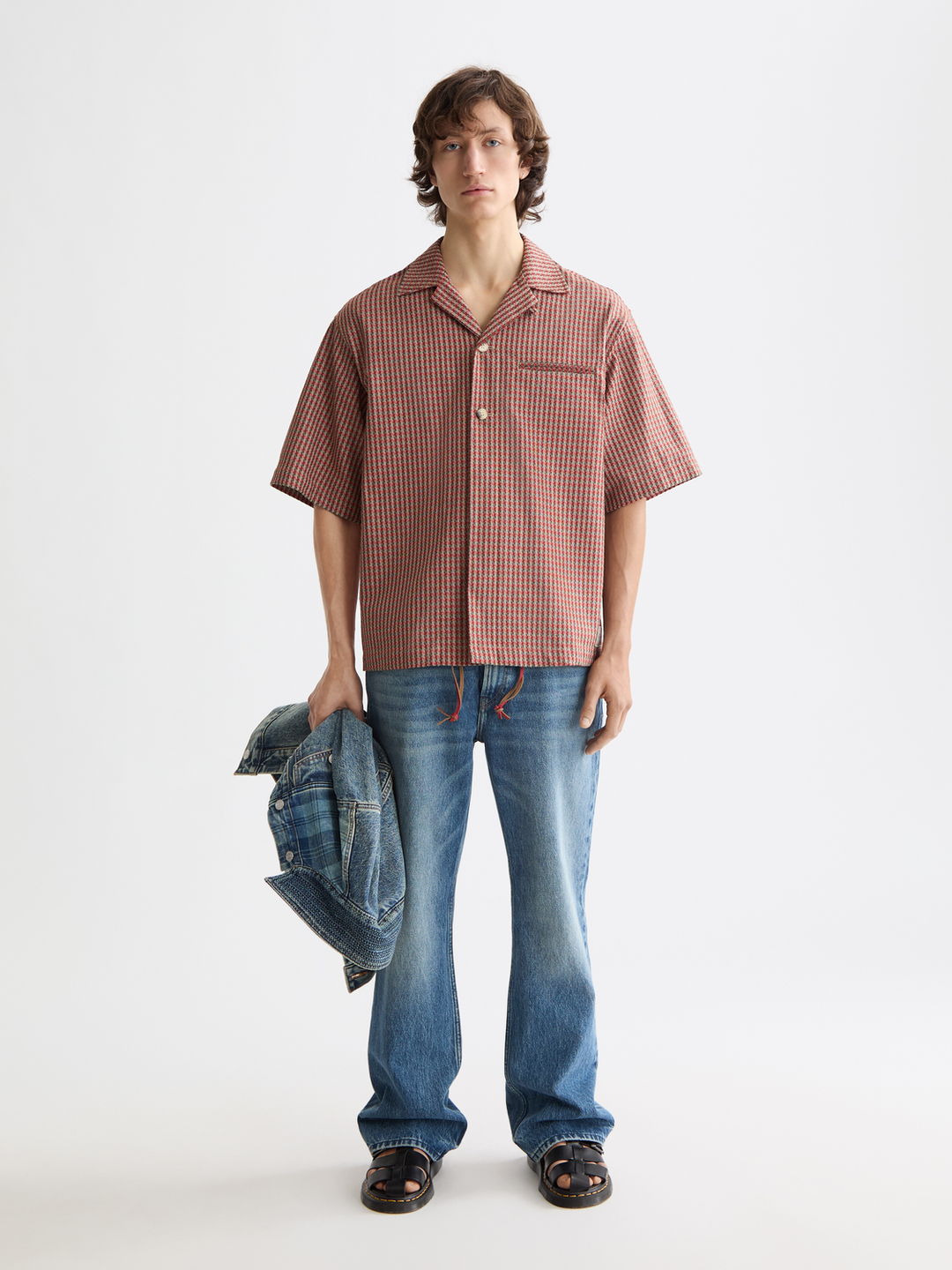 Geo Print Short Sleeve Shirt