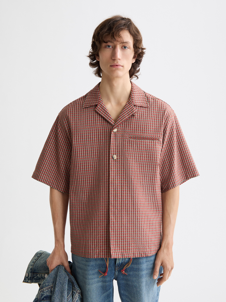 Geo Print Short Sleeve Shirt