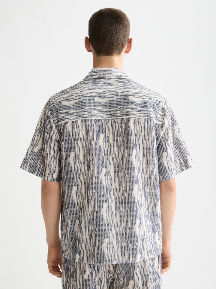 Jacquard Short Sleeve Shirt