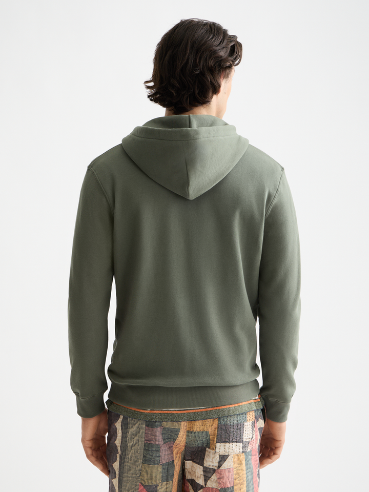 Zip Logo Hoodie