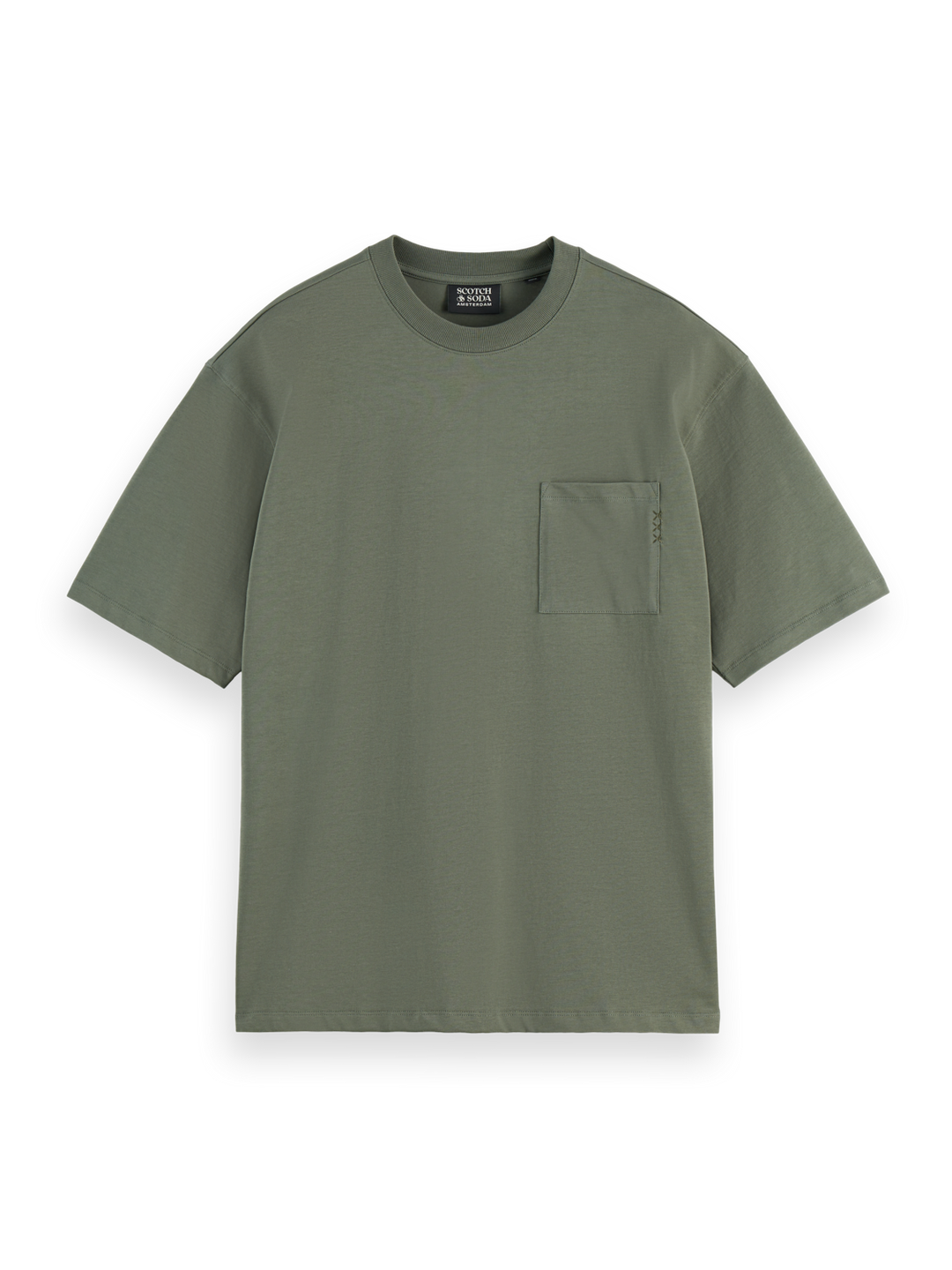 Seasonal Essentials 3 Crosses Pocket T-Shirt