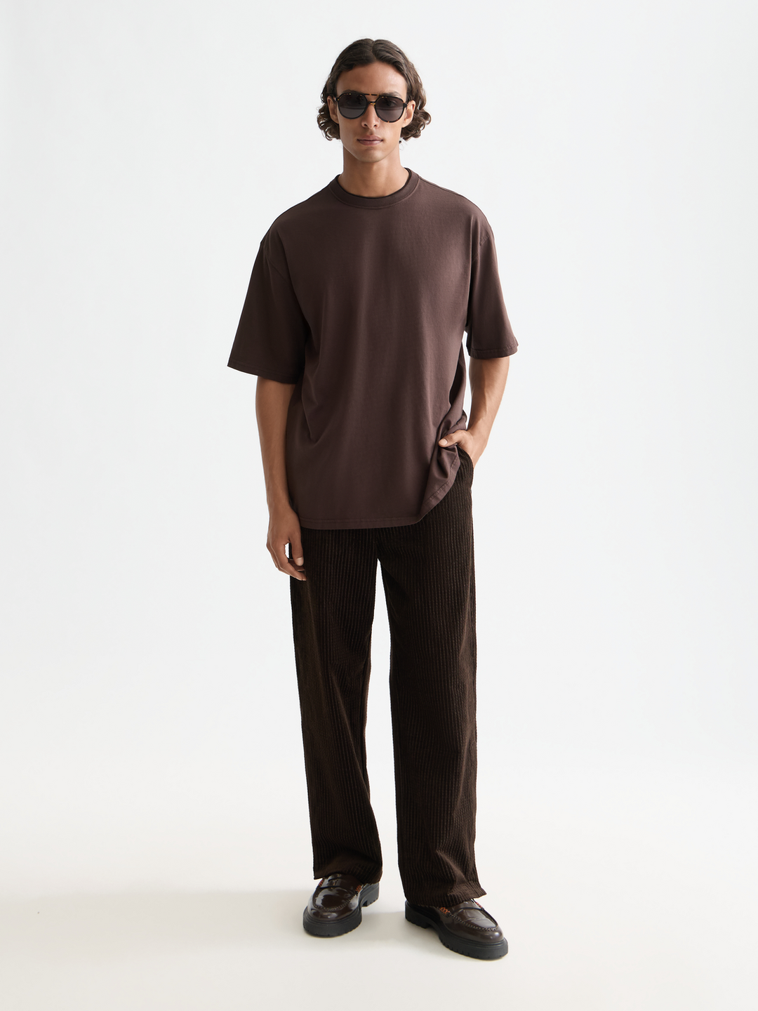 Seasonal core 3 crosses garment-dyed t-shirt