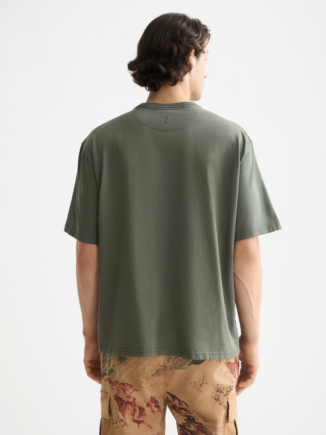 Seasonal core 3 crosses garment-dyed t-shirt