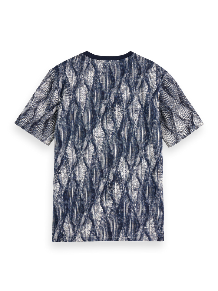 Regular Fit Micro AOP T-shirt