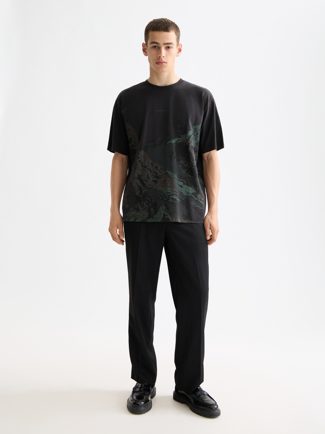 Loose Fit Overdyed Aw T-Shirt