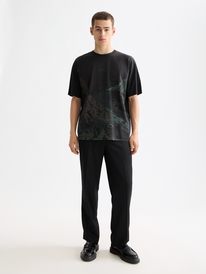 Loose Fit Overdyed Aw T-Shirt