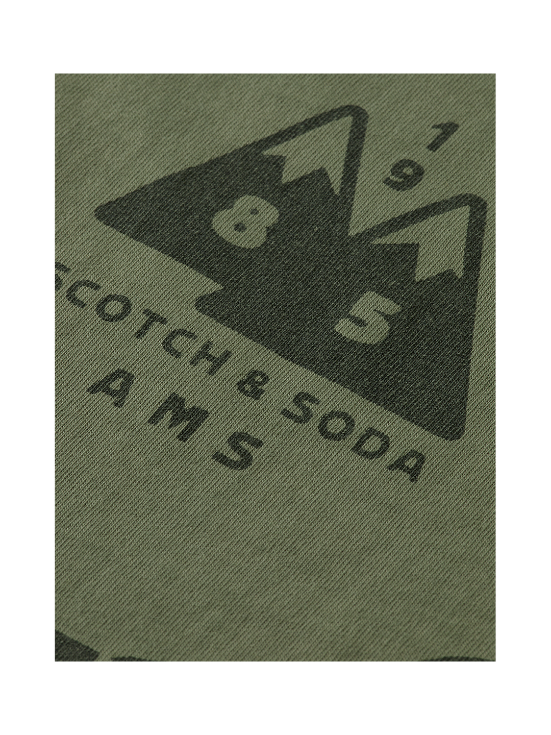 Loose Fit Garment Dye Aw T-Shirt
