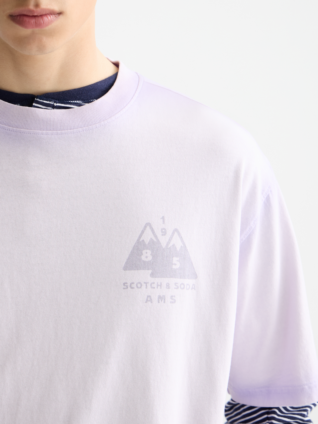 Loose Fit Garment Dye Aw T-Shirt