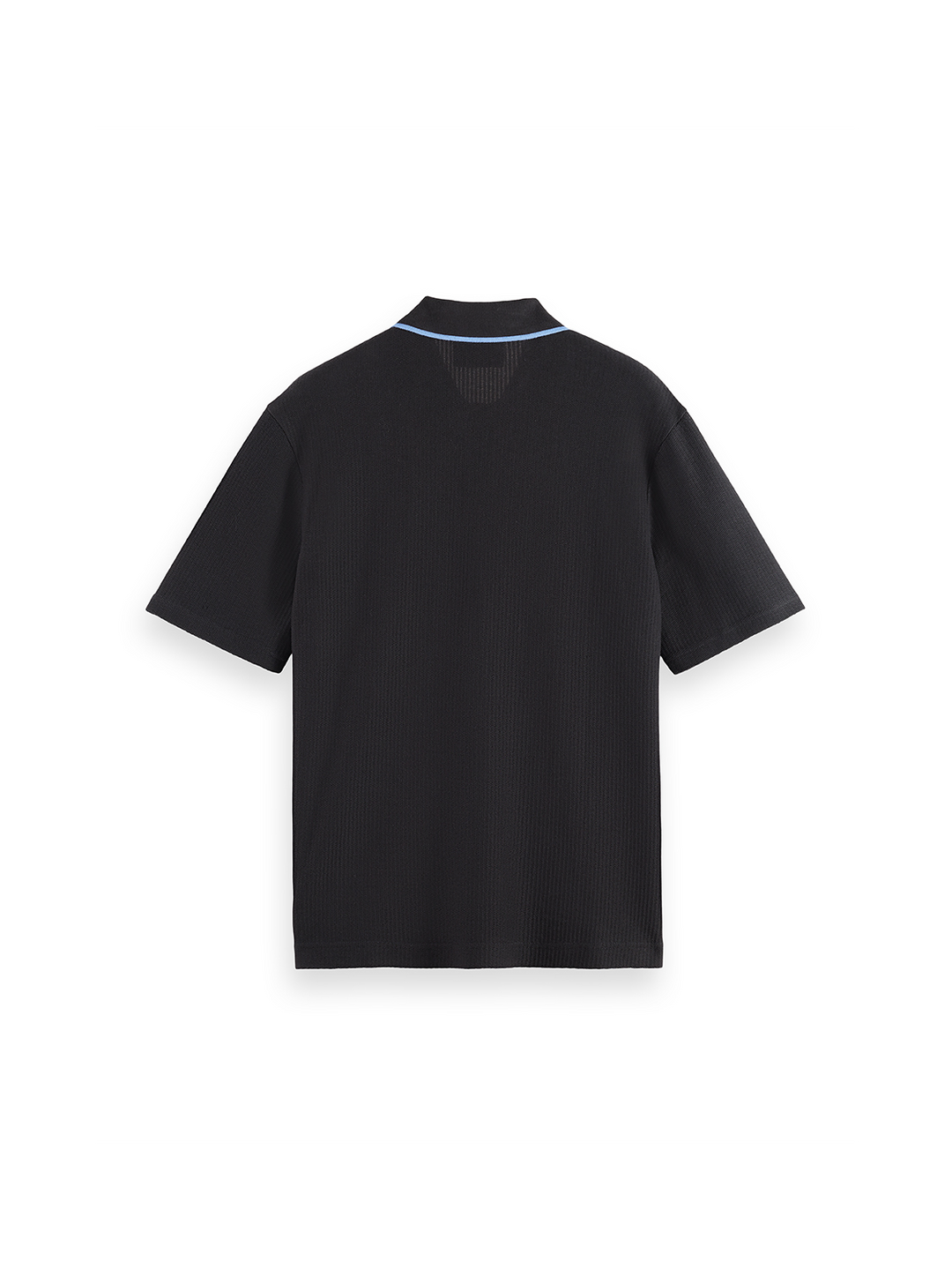 Structured relaxed fit polo