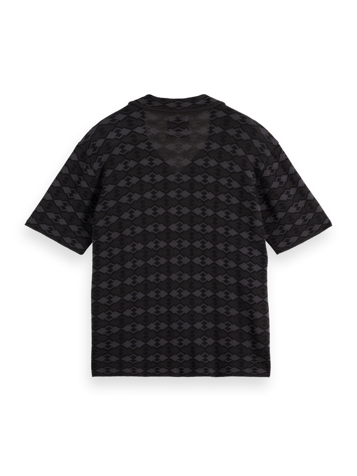 Tonal Knitted Polo