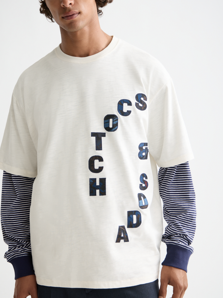 Loose Fit Applique T-Shirt