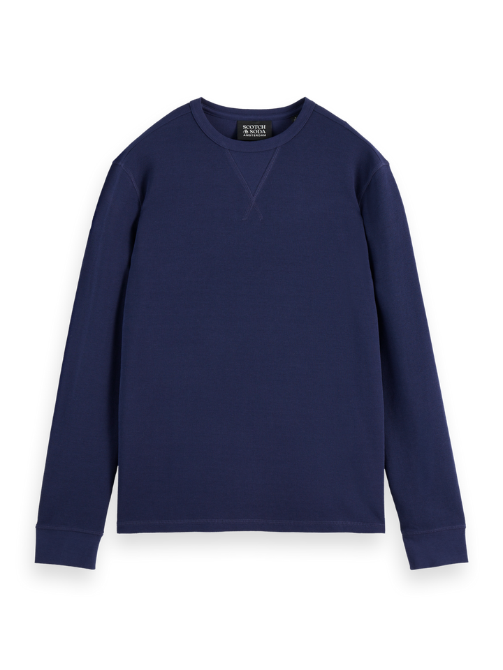 Waffle Long Sleeve Top