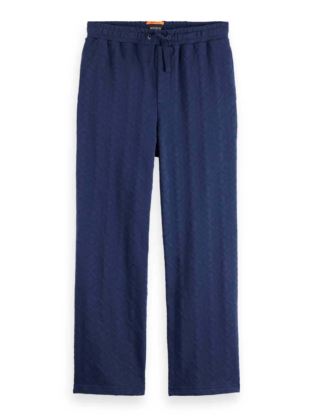 Jacquard terry sweatpants