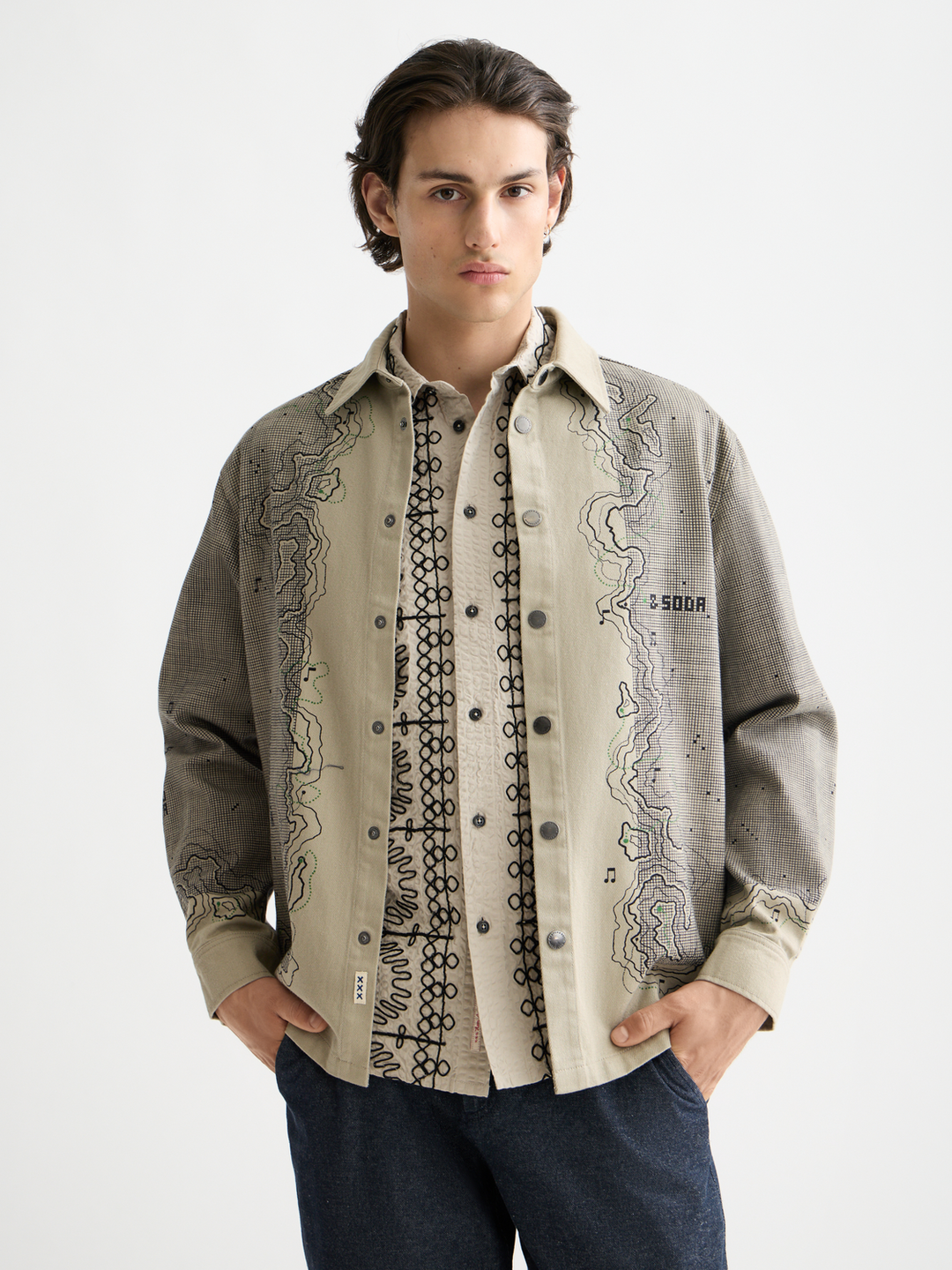 Placement Graphic Overshirt