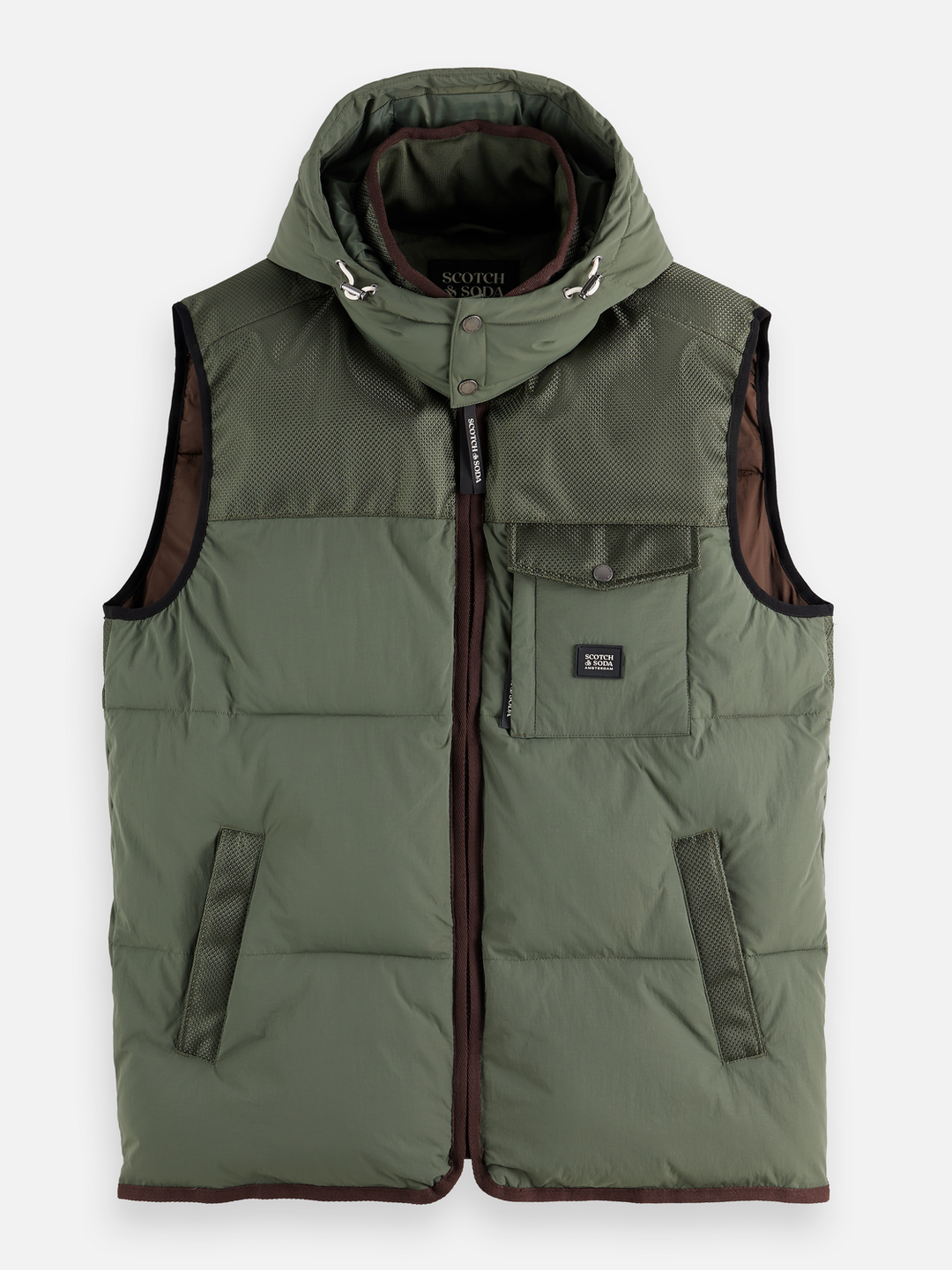 Hooded Puffer Vest