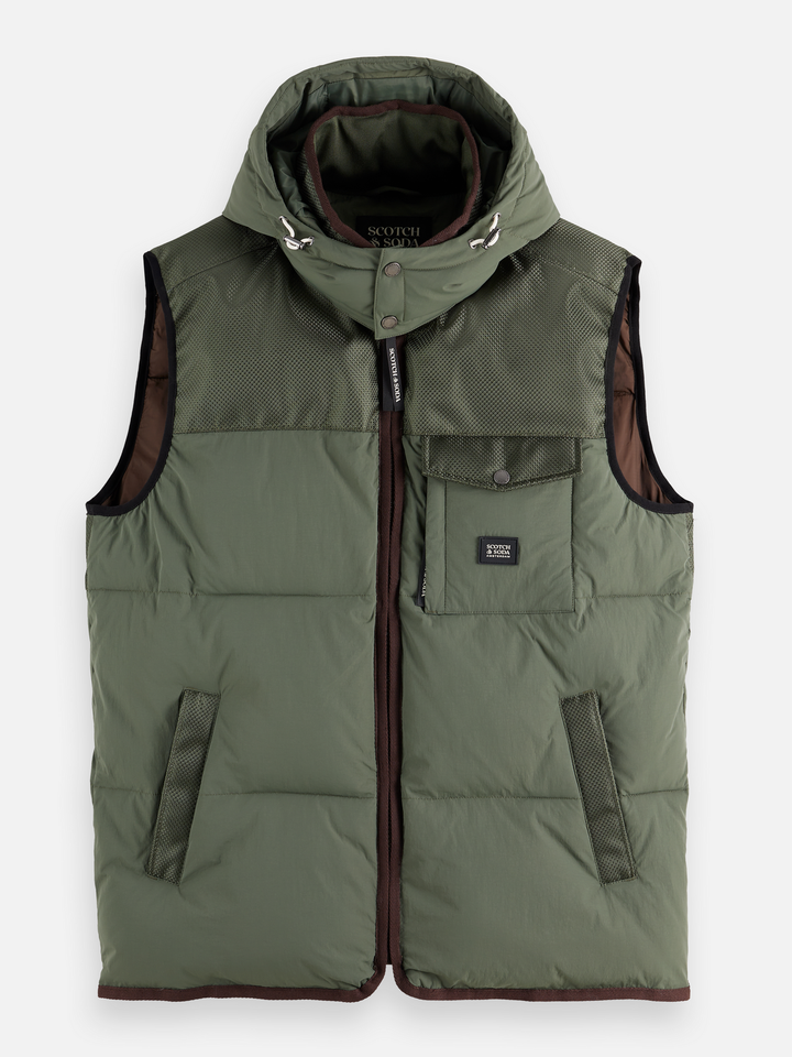 Hooded Puffer Vest