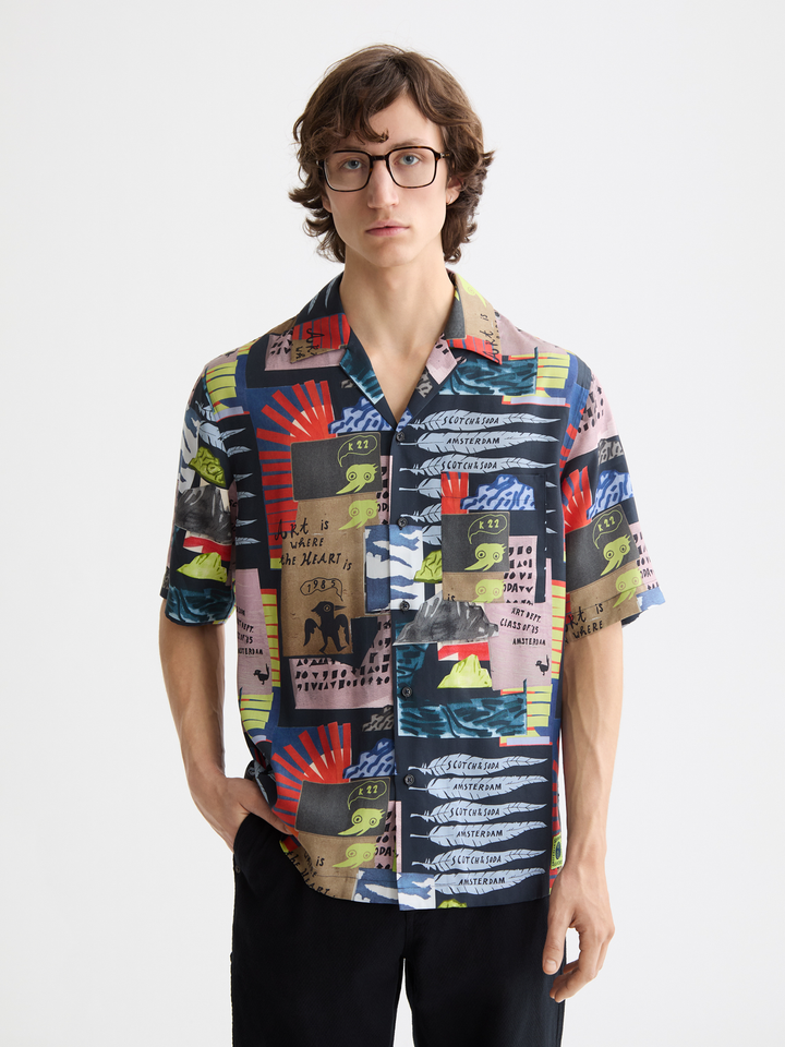 Printed Short Sleeve Shirt