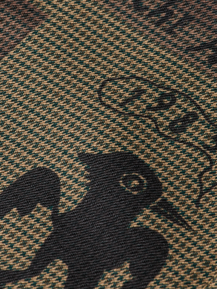 Baggy Printed Cargo Pants